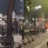 Demonstrasi di Malioboro Berujung Ricuh, Polisi Amankan Terduga Pembawa Sajam