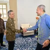 Menkeu Suahasil Nazara Terima Kunjungan Menlu Singapura di Kantor Kemenkeu