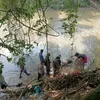 Mayat Pria Tanpa Identitas Ditemukan Mengambang di Sungai Dalu X B