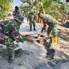 Bukan Sekadar Mengecor, Satgas TMMD Pastikan Jalan Aman hingga ke Pintu Rumah Warga