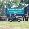 Staf Ahli Bid.Pembangunan Hadiri Upacara Penutupan Dikmaba Inf TNI AD   di Rindam I/BB.