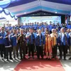 Wesly Silalahi Menghadiri pelantikan pengurus DPD KNPI Pematangsiantar Priode 2026-2029. 