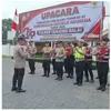 Polres Tanjung Balai Amankan Ibadah Minggu di Gereja Gereja 
