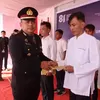 Polres Tanjung Balai Hadiri Upacara Penyerahan Remisi HUT RI ke-81 di Lapas Kelas IIB