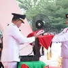 Wali Kota Pimpin Penurunan Bendera, HUT ke-81 RI di Tanjungbalai Berakhir Khidmat
