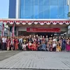 Gelar Upacara HUT RI ke-81, BRI Cabang Balige Kenakan Pakaian Adat dengan Semangat Nasionalisme