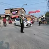 Ciptakan Rasa Aman, Satlantas Polres Tanjung Balai Rutin Gelar Patroli Sore 