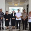 Kapolres Tanjung Balai Hadiri Pelantikan dan Pengambilan Sumpah Jabatan Ketua PN Tanjung Balai yang Baru