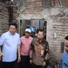 Beri Dukungan Moril, Bupati Subandi Kunjungi Warga Terdampak Kebakaran di Tulangan