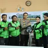 Rangkul Ojek Online Kuantar, Kapolres Kuansing Perkuat Sabuk Kamtibmas