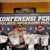 Polres Inhu Cetak Sejarah, Gagalkan Peredaran 8 Kg Sabu dan Ribuan Ekstasi