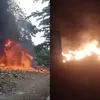 Viral SPPG di Kudus Diduga Bakar Sampah Sisa Dapur di Dekat Permukiman, Api Besar dan Asap Hitam Membumbung Tinggi