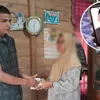 Anggota DPD RI Haji Uma, Bantu Anak Korban Kekerasan di Aceh Timur 