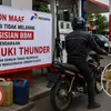 Beredar Foto dan Banner di SPBU yang Melarang Motor Suzuki Thunder Isi BBM, Begini Kata Pertamina!