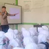 Masuk Sekolah, 120 Siswa MTsN 2 Aceh Barat Dapat Edukasi Narkoba dari Polsek Kaway XVI