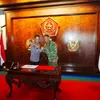 Kapolri Perkuat Soliditas TNI-Polri Lewat Silaturahmi dengan Panglima TNI di Mabes TNI