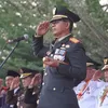 Danrem 042/Gapu Pimpin Penurunan Sang Merah Putih, HUT ke-81 RI di Jambi Berlangsung Khidmat