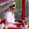 Gubernur Mirza Pimpin Upacara HUT RI ke-81 di Lampung