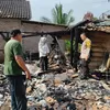 Polsek Pugung Identifikasi Kebakaran Rumah Warga di Pekon Way Manak