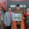 Mirza Terima Penghargaan HKBP atas Kerukunan Lampung
