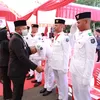 Dikukuhkan Andi Utta, 72 Paskibra Bulukumba Siap Tampil dengan Formasi Angka 81 