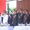 Kapolres Bulukumba Hadiri Upacara HUT ke-81 RI, Polres Turunkan Tiga Peleton Personel