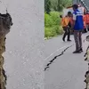 Jalur Trans Flores Retak dan Berongga, Kendaraan Berat Tak Bisa Melintas Usai Gempa NTT