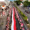 Kirab Agung Merah Putih Gelorakan Jiwa Patriotisme di Aceh