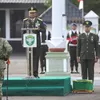 Perdana Berpangkat Brigjen, Danrem 011/Lilawangsa Pimpin Upacara HUT ke-81 RI Bacakan Teks Proklamasi