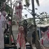 Protes Dugaan Sertifikasi Makam Leluhur di Madasari, Warga Pangandaran Gelar Aksi Teatrikal