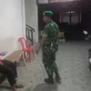 Jaga Kondusifitas Wilayah, Sertu Wahyu Sandi Koramil Selogiri Laksanakan Patroli Malam