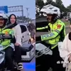 Viral Pemudik Indramayu Istri Ketinggalan Mobil Keluarganya di Rest Area Tol Cipali hingga Diantar Polisi Pakai Moge
