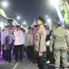 Polres Tegal Kota Kawal Jemaah  Ratusan Jemaah Haji Kota Tegal  dari Balai Kota hingga Embarkasi