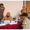Anggota Polres Tegal Kota Ikuti Test Skrining TBC