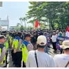 Demo Tolak Tempat Hiburan Malam Helen,s Night Mart di Kota Tegal
