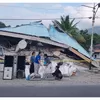 Kacab BRI Tinjau KCP Wae Reca yang Ambruk, Layanan Nasabah Dialihkan ke Unit Borong