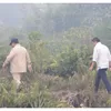 Prabowo Cek Langsung Karhutla di Kubu Raya, Beri Semangat Petugas di Tengah Asap