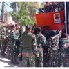 Bantu Warga Terdampak Gempa, 200 Prajurit Yonif TP 877 Diterjunkan ke Manggarai Timur