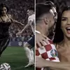 Model Terpanas Ivana Knoll Jebol gawang Inggris