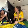 Pacar Neymar, Bruna Biancardi, Pamer Belahan Dada dalam Korset Brasil