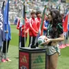 Momen Sempurna Secara Budaya antara Kenia Os dan Willy Chavarria