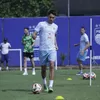 Jalani Latihan Perdana, Luka Menalo Mengaku Terkesima dengan Antusiasme Warga Bandung