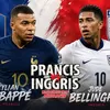 Prediksi Prancis vs Inggris: Kesempatan Mbappe Gulingkan Messi?