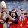 Luis de la Fuente Tagih Janji Tato Wajah kepada Marc Cucurella