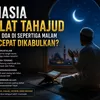 Rahasia Sholat Tahajud: Mengapa Doa di Sepertiga Malam Diyakini Lebih Cepat Dikabulkan?