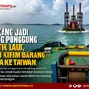 Tongkang Jadi Tulang Punggung Logistik Laut, Pengangkutan Barang dari Batam Tembus Pasar Internasional