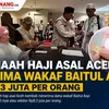 Jemaah Haji Aceh Kembali Terima Manfaat Wakaf Baitul Asyi, Tiap Orang Dapat Rp9,3 Juta