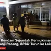 Banjir Rendam Sejumlah Permukiman di Kuranji Padang, BPBD Turun ke Lokasi