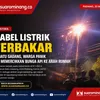 Kabel Listrik Terbakar di Batu Gadang, Warga Panik Minta Penanganan Cepat