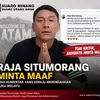 Raja Situmorang Minta Maaf atas Komentar yang Dinilai Merendahkan Suku Melayu